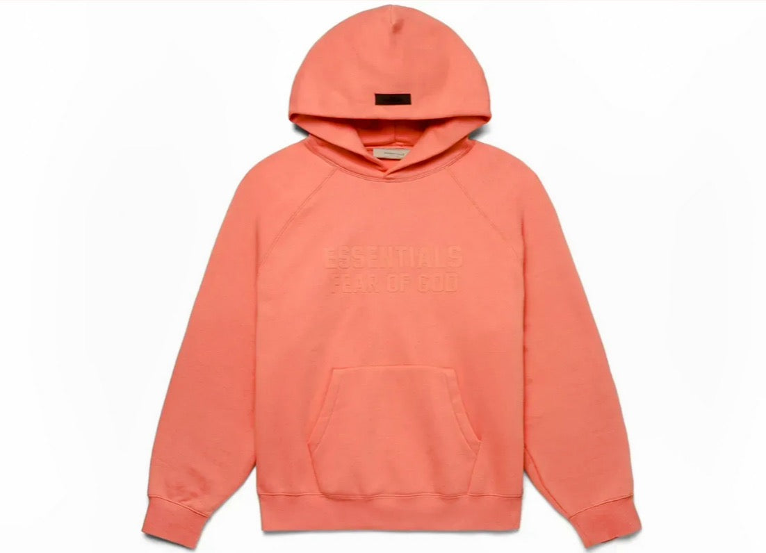 Fear of God Essentials Hoodie ‘Coral’