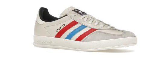 12M/13W adidas Gazelle Indoor ‘Blue Bird Better Scarlet’