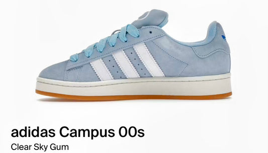 11M/12W adidas Campus 00s ‘Clear Sky Gum’