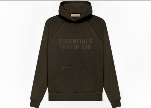 Fear of God Essentials Hoodie ‘Off Black’